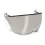 KASK half gelaats vizier zilver spiegelend