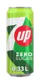 Seven Up free blik 33cl (24)