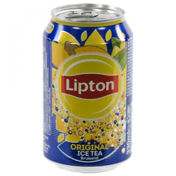 Lipton Ice Tea sparkling blik 33cl (24)