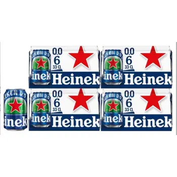 Heineken 0.0% (4x6) blik 33cl