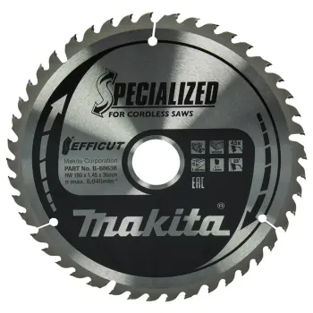 Afbeelding Makita zaagb ff 190x30x1,45 45t 23gr B-68638