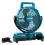Afbeelding Makita 14,4 v / 18 v ventilator met zwenkfunctie DCF203Z