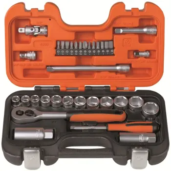 Afbeelding BAHCO doppenset 1/4" en 3/8" S330