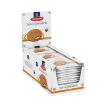 Daelmans stroopwafel per stuk verpakt 39gr