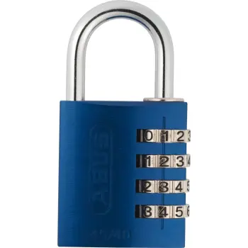 Cijferslot 145/40 blauw