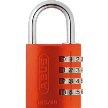 Afbeelding ABUS cijferhangslot 145 Aluminium hangslot met zelfinstelbare code