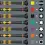 <b>Take it easy tool finder </b><br/>Schroevendraaier met Take it easy tool finder: Kleurcodering op profiel en maatcode.