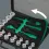 <b>Tweekleurige schuimrubber-inlegelement</b><br/>Perfect doordacht tot in het detail:  De Zyklop Speed-ratelsleutelboxen. Door de tweekleurige schuimrubber-inlegelement kan gereedschap dat niet meer nodig is, snel en netjes gesorteerd worden opgeborgen. U ziet direct welk gereedschap er ontbreekt. De uitrusting en de positie van het gereedschap zijn goed zichtbaar en onuitwisbaar in het deksel gelaserd. Het schuimrubberen inlegelement kan zo nodig uit de box worden gehaald.