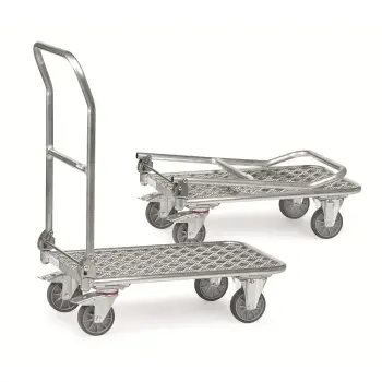 Afbeelding fetra aluminium opklapbare wagen