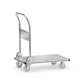 Afbeelding fetra aluminium platformwagen