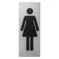 Afbeelding GPF bouwbeslag toiletbord, aluminium 0402.80.0002