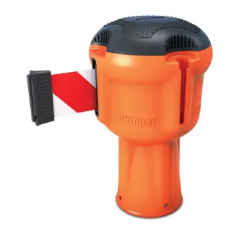 Skipper kegeltopper met rood-wit lint 9 meter