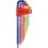 Afbeelding PB Swiss Tools AG rainbow kogelkop set in houder, mm 23 Sechskant mm RB