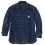 Afbeelding Carhartt spijkeroverhemd met relaxte pasvorm, fleecevoering en drukknopen 105605