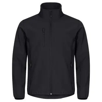 Clique softshell Classic jacket zwart XS