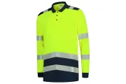 Afbeelding TRICORP SAFETY poloshirt high vis bicolor lange mouw 203008