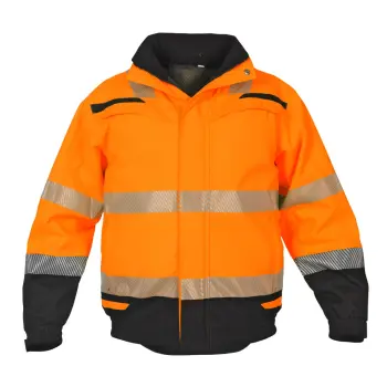 Hydrowear winter jack Umag fl. or./zwart 5XL