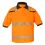 Hydrowear polo Thorne fluor oranje/zwart 5XL