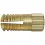 Fischer messingplug     pa 4 m 8/25