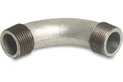 Bocht 90 graden verzinkt nr3   3/4"