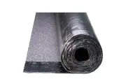 Branderrol + zwarte leislag 1m x 5m