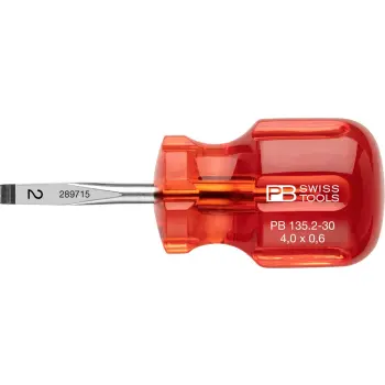 Afbeelding PB Swiss Tools AG stubby gleufkop schroevendraaier 02 Classic Stubby