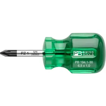 Afbeelding PB Swiss Tools AG stubby pozidriv kruisschroevendraaier 02 Classic Stubby