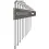 Afbeelding PB Swiss Tools AG inbussleutel set met kogelkop, inch 25 Sechskant Zoll