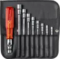 Afbeelding PB Swiss Tools AG classic omklaphecht, set in roletui 15 Rolltaschen