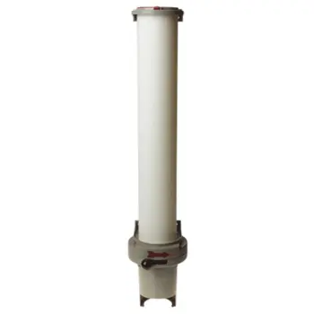Bekerdispenser met hendel grijs