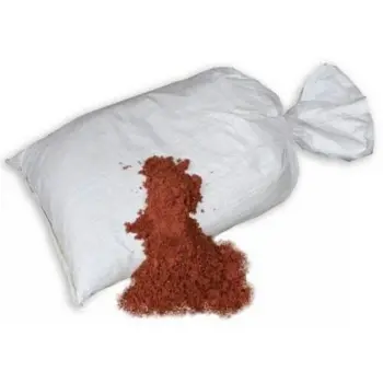 Veegpoeder rood 25kg