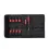 Afbeelding Wiha doppenset 1/4 set geïsoleerd torquevario®-s electric assorti 11-delig incl. adapters en opvouwbaar etui 7209N