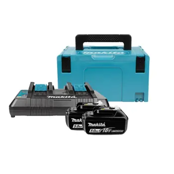 Afbeelding Makita startset dc18rd/2xbl1850b 197629-2