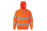 Afbeelding Portwest sweatshirt hooded hi-vis B304