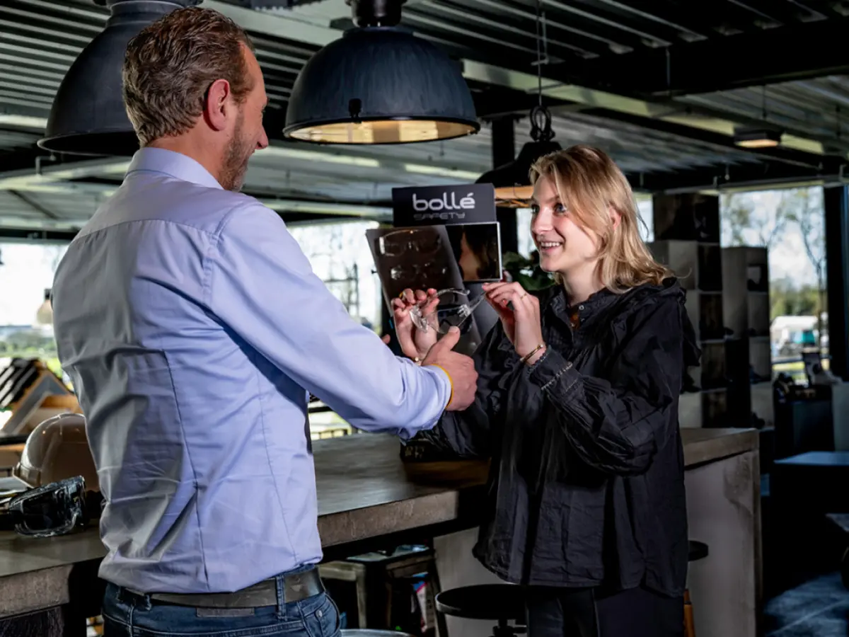 Veilig werken als brildrager