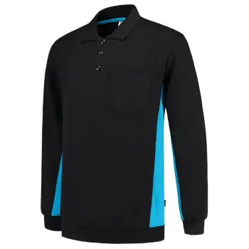 Afbeelding TRICORP WORKWEAR polosweater bicolor borstzak 302001