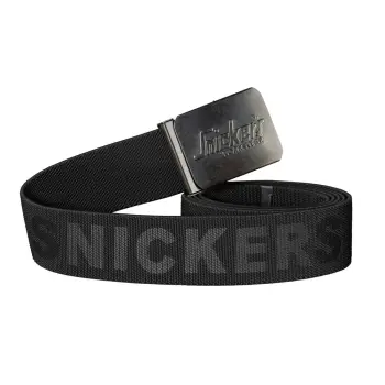 Snickers riem 9025 zwart   one size