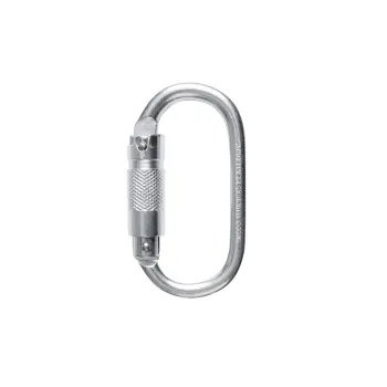 Afbeelding XSPlatforms veiligheidshaak Triple-lock karabiner Steel