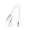 Afbeelding XSPlatforms vanglijn Restraint White forked XL