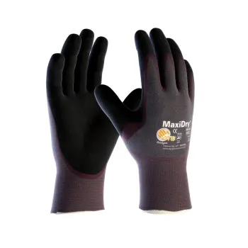 Afbeelding ATG handschoen, nitril gecoat 56-424 MaxiDry