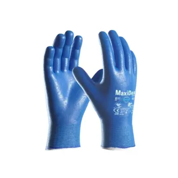 Afbeelding ATG handschoen, nitril gecoat 19-007 Maxidex