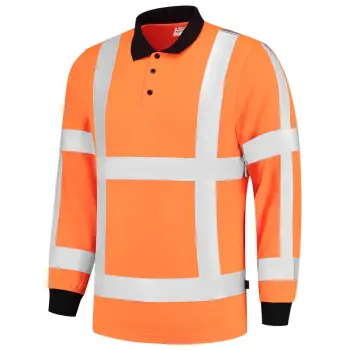Afbeelding TRICORP SAFETY poloshirt rws birdseye lange mouw 203005