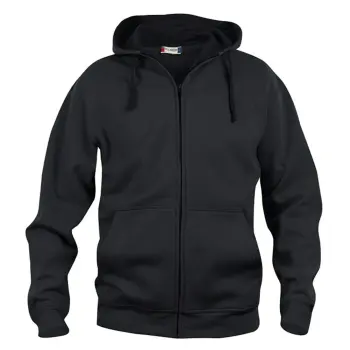 Clique hooded vest zwart XS