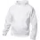 Clique hooded sweater basic wit XS