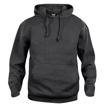 Clique hooded sweater antraciet XS