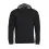 Clique hooded sweater zwart XS
