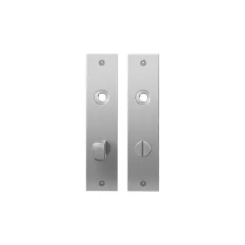 Afbeelding GPF bouwbeslag schild, rvs geborsteld 1100.16 WC63/8 normaal