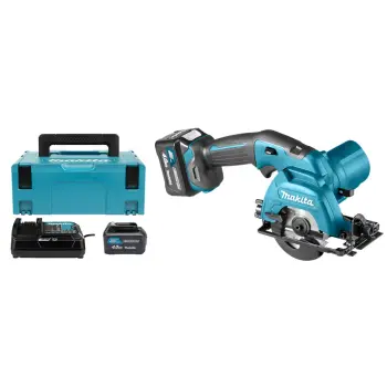 Afbeelding Makita 12 v max cirkelzaag 85 mm HS301DSMJ