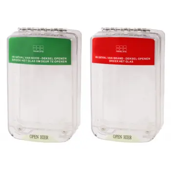 Afbeelding Beschermkap voor handmelders met alarm rood-groen