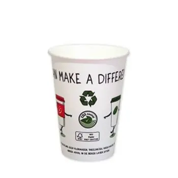 Beker karton CO2-neutraal make a difference 180ml
